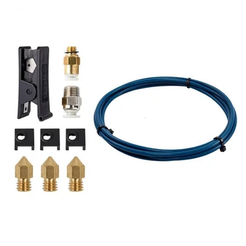 

2M Capricorn XS Series PTFE Bowden Tubing Low Friction, Compatible for All 1.75mm 3D Printer Filament with Fitting