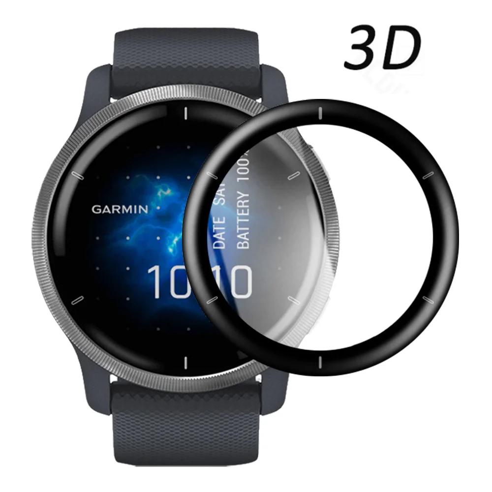 

2 шт. 3D мягкая защитная пленка защитная крышка для смарт-часов Garmin Вену 2 Venu2 Smartwatch полная защитная крышка для экрана с защитой
