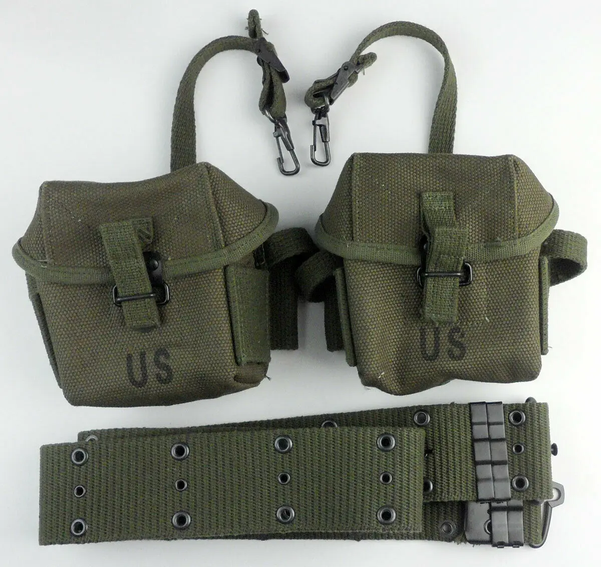 Vietnam War Us Army M1956 Ammo Pouch M16a1 Pouches Pack Case Bag M1956