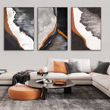 Nordic Paint Abstract Line Modern Home Decoration Print Canvas Painting Minimalist Poster Porch Aisle Living Room Wall Art Decor