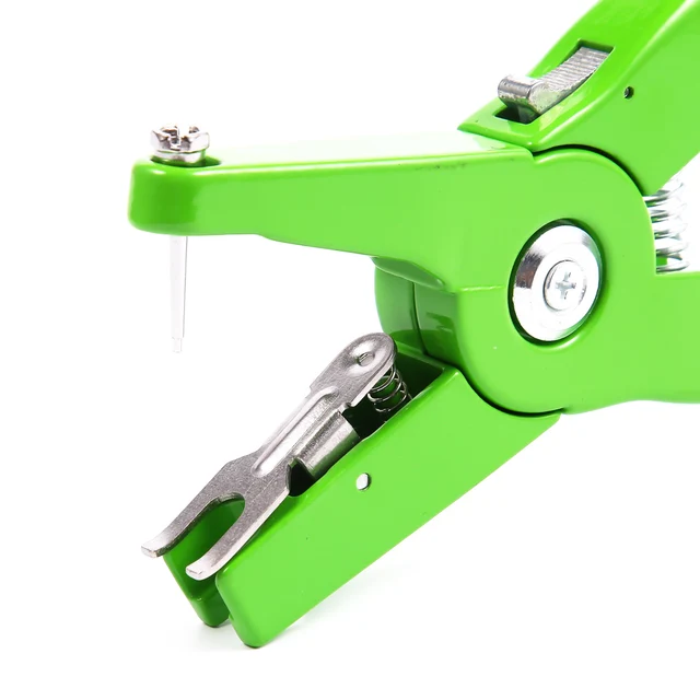Animal Ear tag Applicator Control Device Metal Ear Thorn Tongs Swine Cow Sheep Ear tag clip 6