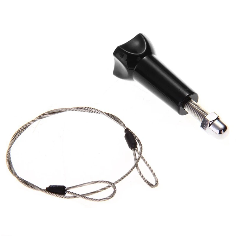 30 см Цифровой Камера Серебро Нержавеющая Стальная стропа троса для экшн камеры