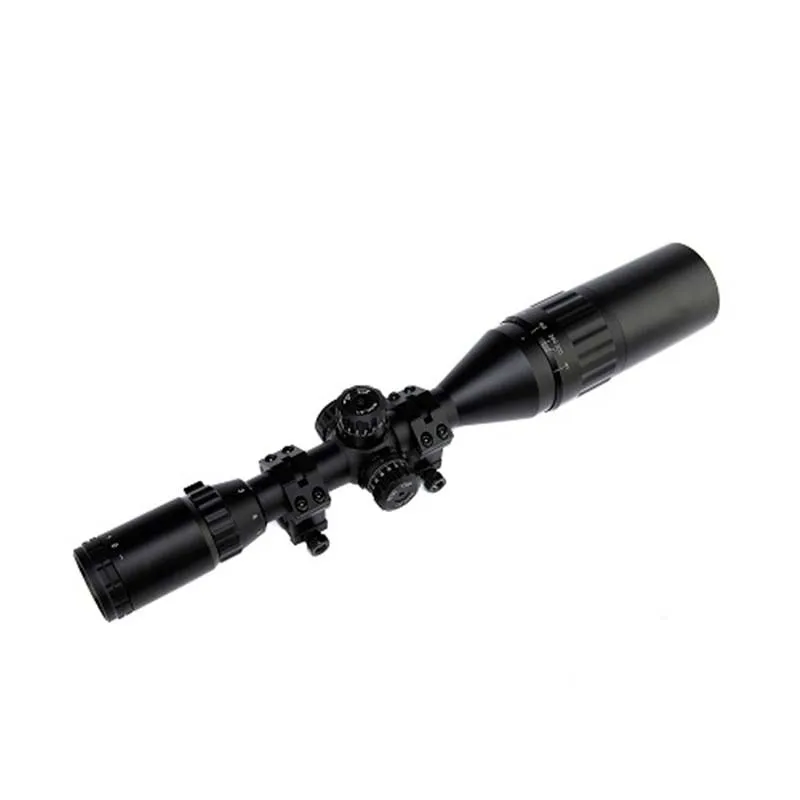 

3-9*40AOL illuminated tactical rifle scope for hunting with 5 levels green and red brightness illumination system