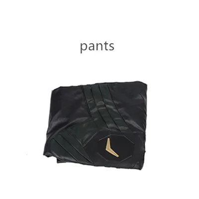 pants MANLUYUNXIAO Тор Ragnarok Косплей Костюм для взрослых Локи Косплей Костюм мужской кожаный костюм на заказ костюмы на Хэллоуин для мужчин - Цвет: pants