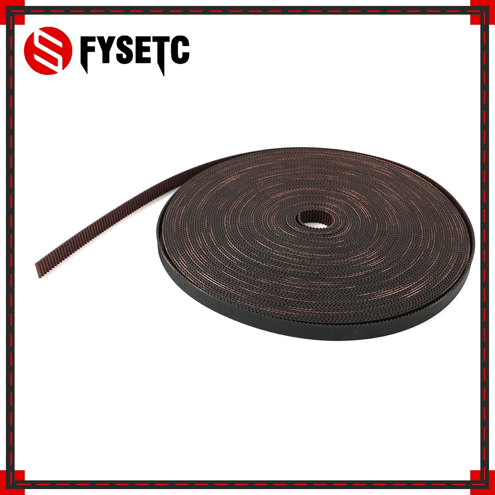 

GATES-LL-2GT 2GT Belt Synchronous Belt GT2 Timing Belt Width 6MM 9MM Wear Resistant For Prusa i3 MK3 MK3S Ender-3 /5 CR10 Anet