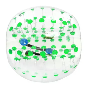 

0.8mm Thick PVC Inflatable Bubble Buffer Balls Human Knocker Bumper Zorb Ball For Adult Outdoor Activity Running Body Suit NEW