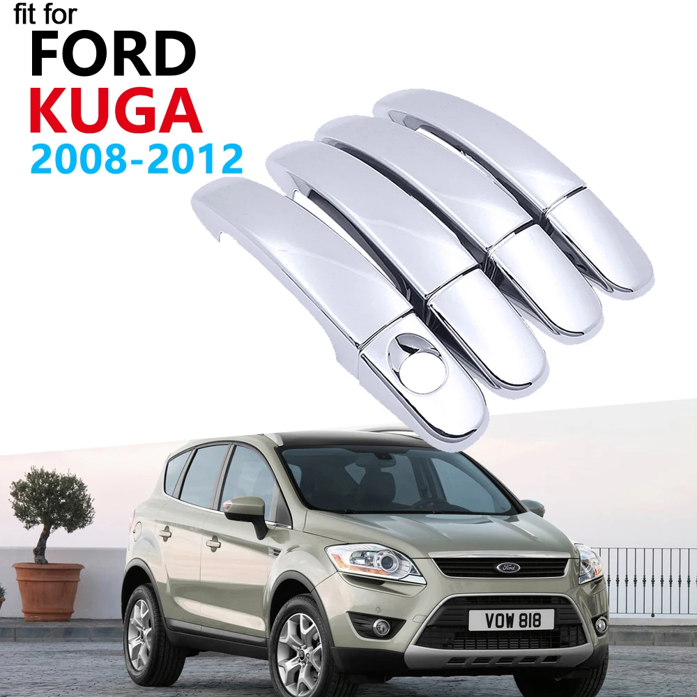 Роскошный хромированный комплект обшивки ручки двери для Ford KUGA MK1 2008 2009 2010 2011 2012