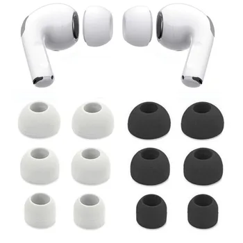 

Soft Silicone Earbuds Earphone Case Earplug Cover for Apple Airpods Pro 3 Headphone Eartip Ear Cap Tips Airpods3 Earcap Plugs