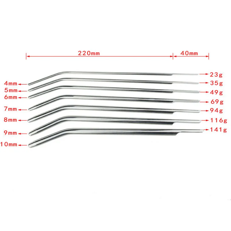 7pcs/set 304 Stainless Steel Stimulate Urethral Dilator Male Masturbation Rod,Urethral Sound Catheter Penis Plug,Sex Toy For Men