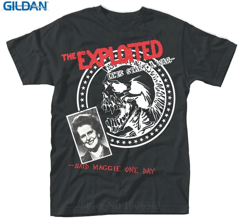 Черный s The exploited Let Start A War Мужской рукав | Мужская одежда