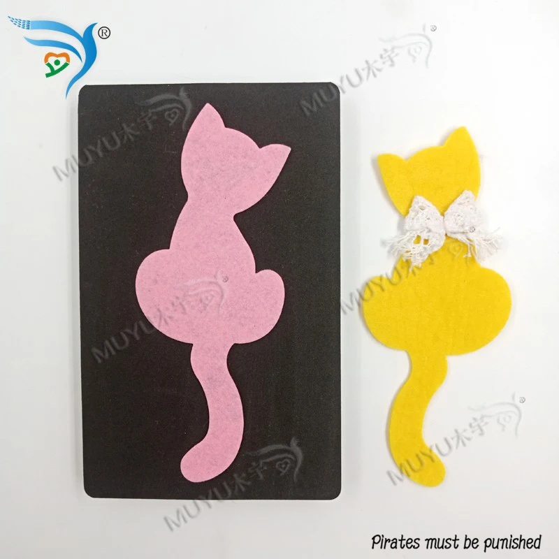 Белая кошка новая деревянная форма режущие штампы для скрапбукинга Thickness-15.8mm