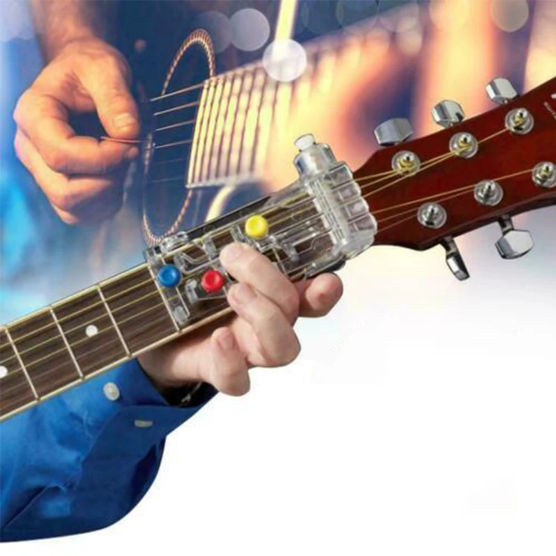 

Classical Guitar Chordbuddy Teaching Aid Practice Aid Pain-proof Chord Trainer Creative Gift Guitar Learning System Accessories