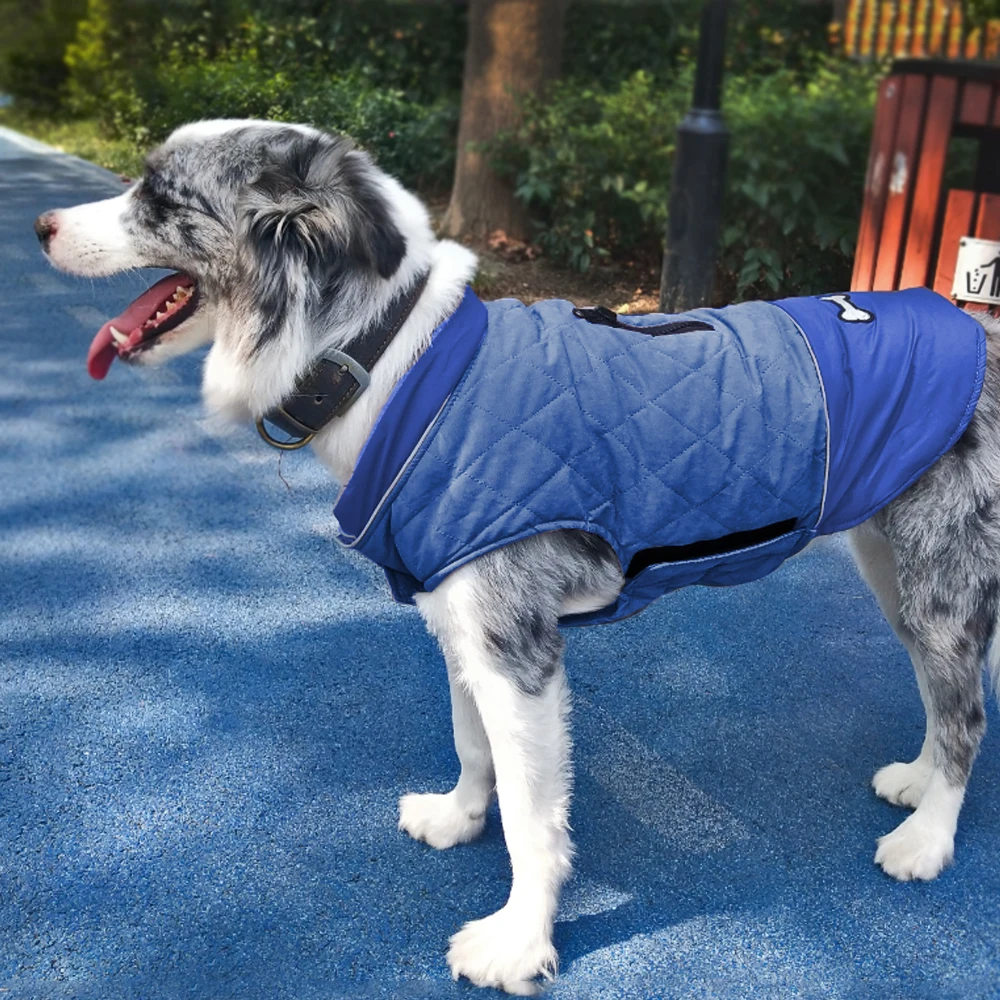 Теплая одежда для собак, зимнее пальто для собак, одежда для щенков, куртка для маленьких больших собак, французский для бульдога чихуахуа, Йоркских питомцев, Ropa Perro