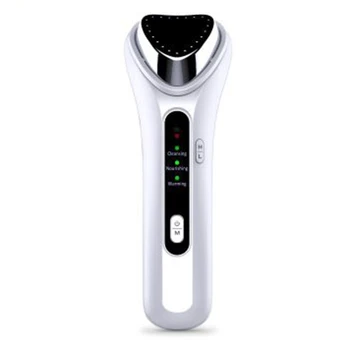 

3.7V Facial Cleaner Tool Ultrasonic Vibration Heat Massager Beauty Instrument Skin Care 158 x 55 x 40mm NShopping