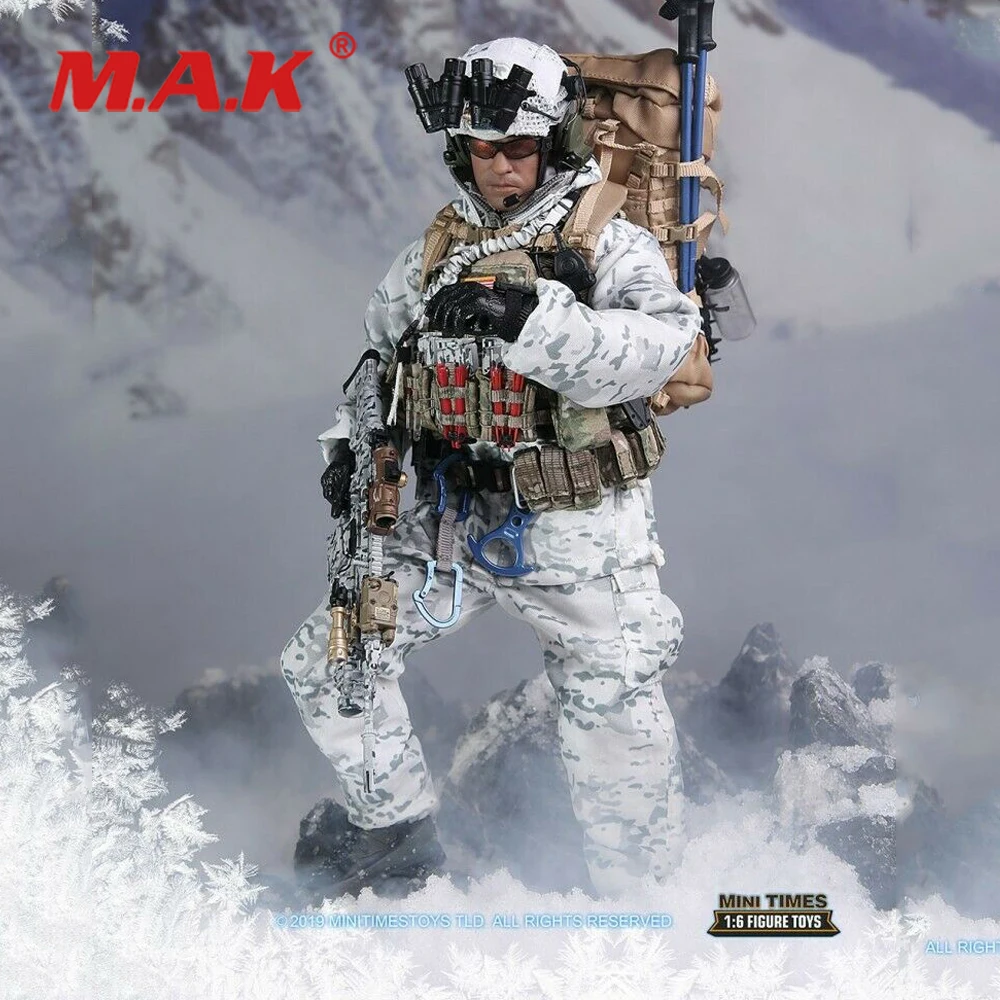 

M018 1/6 Scale Navy Winter Combat Training 2.0 Full Set Male Action Figure Dolls Mini Times Toys In Stock