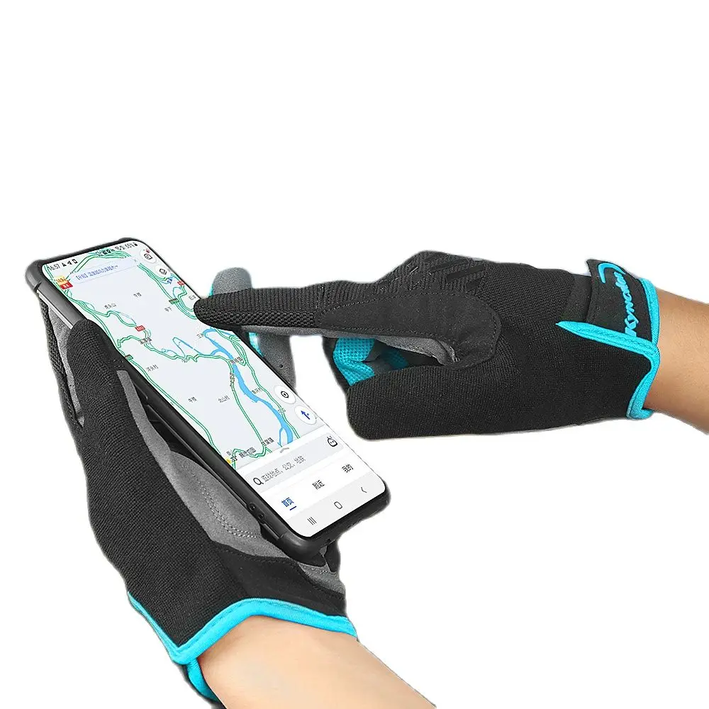 MTB Men's Cycling Gloves Motorcycle Accessories Gloves Guantes Ciclismo Bicycle Touchscreen Breathable Full Finger Bike Gloves 2
