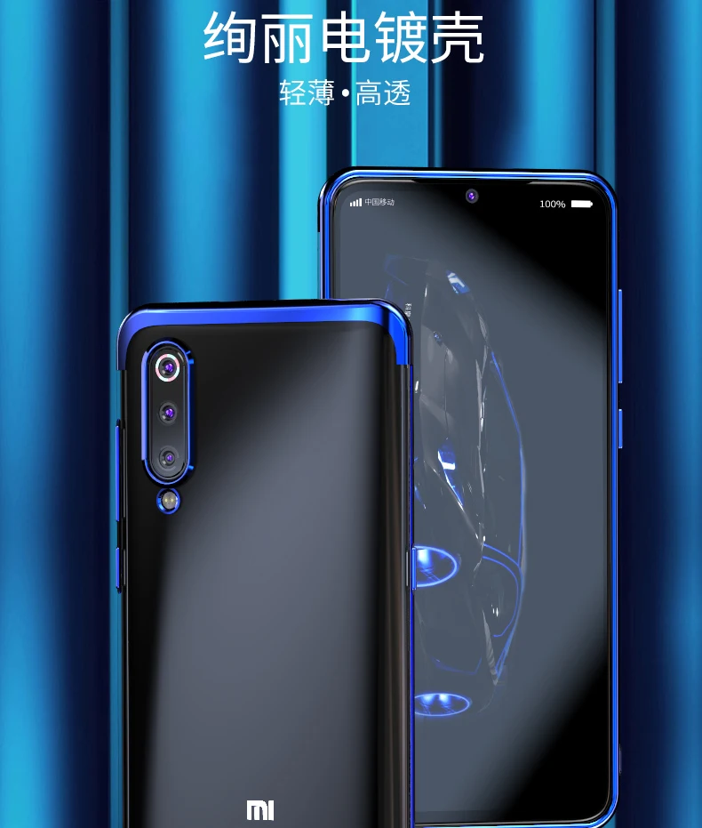 Чехол для xiaomi mi A3, мягкий тонкий чехол из ТПУ с прозрачным покрытием, защитный чехол для xiaomi mi a3 lite mi a3, чехол для телефона
