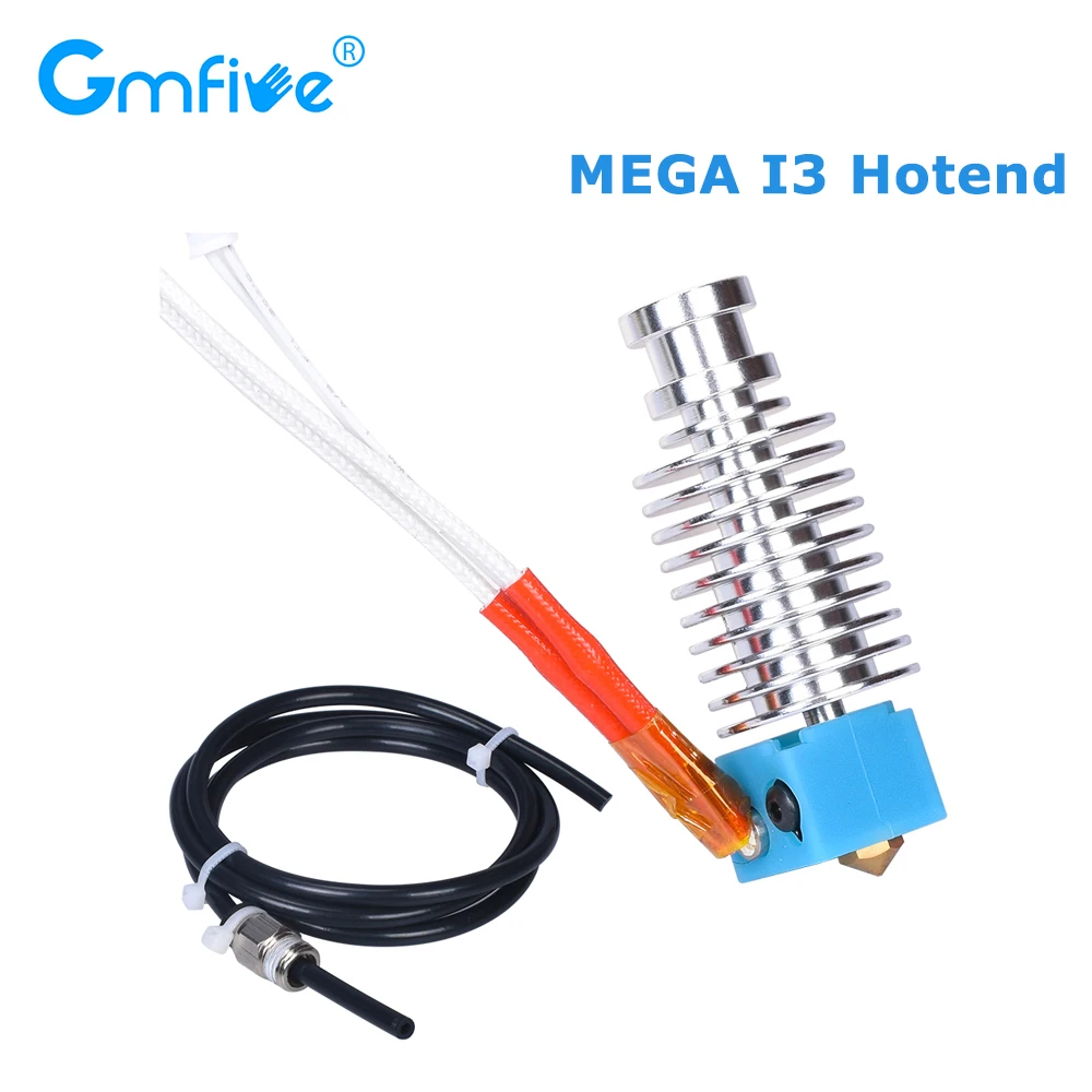 

GmFive I3 Mega Hotend V5 J-head 12V 24V 1.75mm Bowden Extruder for Anycubic I3 Mega Mega-S 3D Printer Parts Upgrade vs V6 Hotend