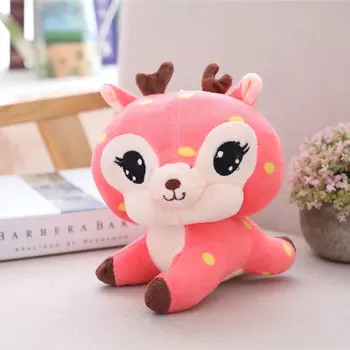

Kawaii Cartoon Deer Soft Plush Toy Stress Reliever Creative Soothing Toy Kids Doll Toy Birthday Gift for Boys Girls
