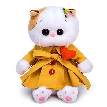 

Soft toy "Li-Li BABY" in a raincoat and with a heart, 20 cm