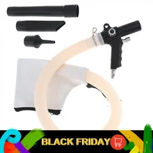 TL-AD-14 пистолет-распылитель многофункциональный пистолет для пыли пластиковый пистолет двойного назначения пневматический инструмент с насадкой и белым тканевым мешком для очистки пыли