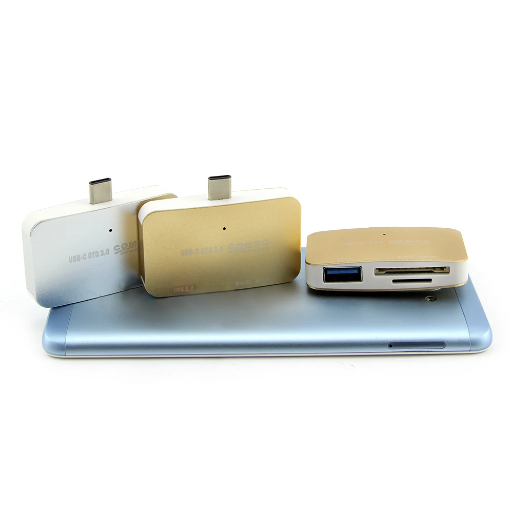 USB C концентратор 3,0 OTG концентратор комбинированный тип C с кардридером многопортовый usb-адаптер адаптер ПК Компьютерные аксессуары для MacBook телефон ноутбук