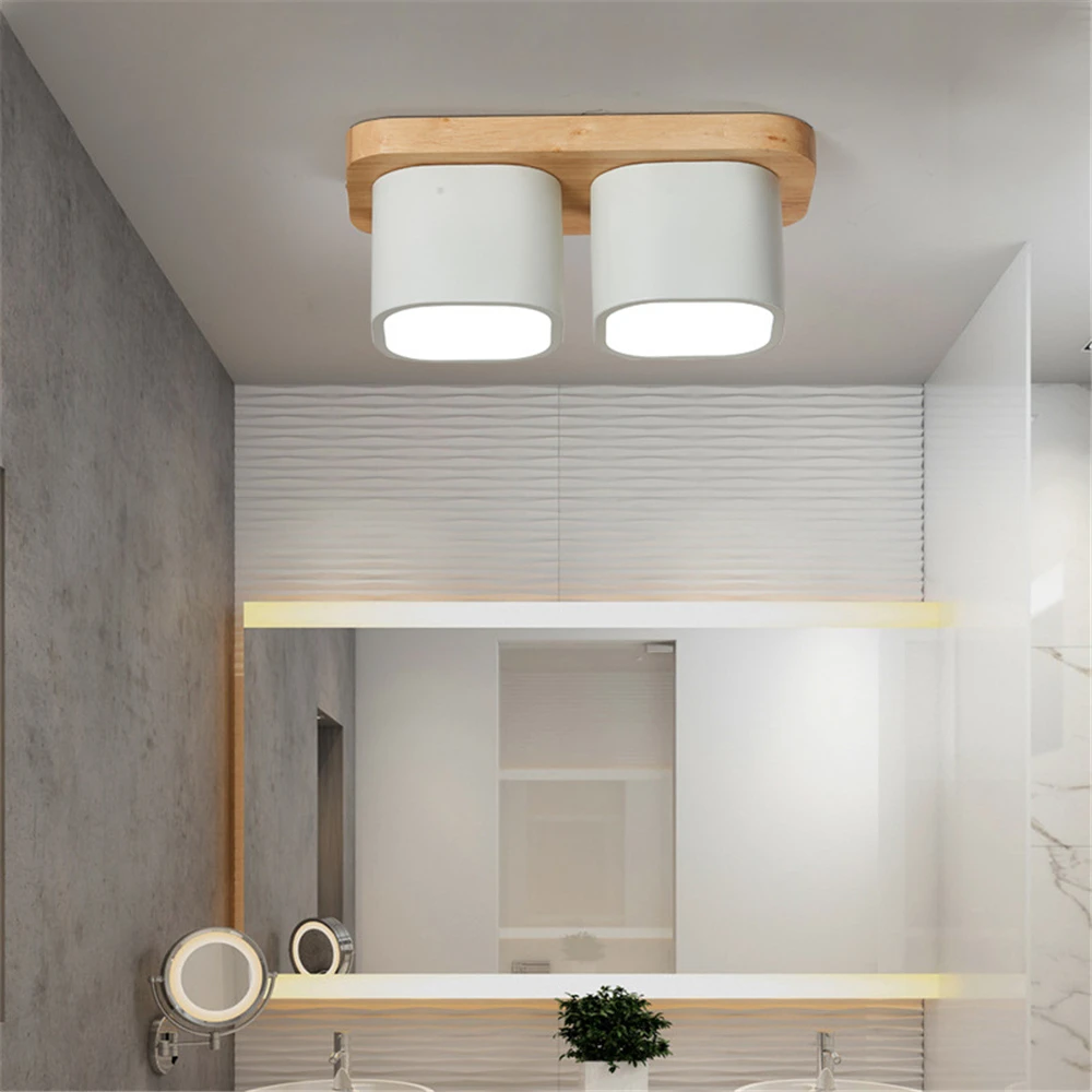 

Nordic Style LED Downlight Household Living Room Office Hotel Aisle Hallway Balcony Ceiling Down Light 6W/12W/18W/24W Spot light