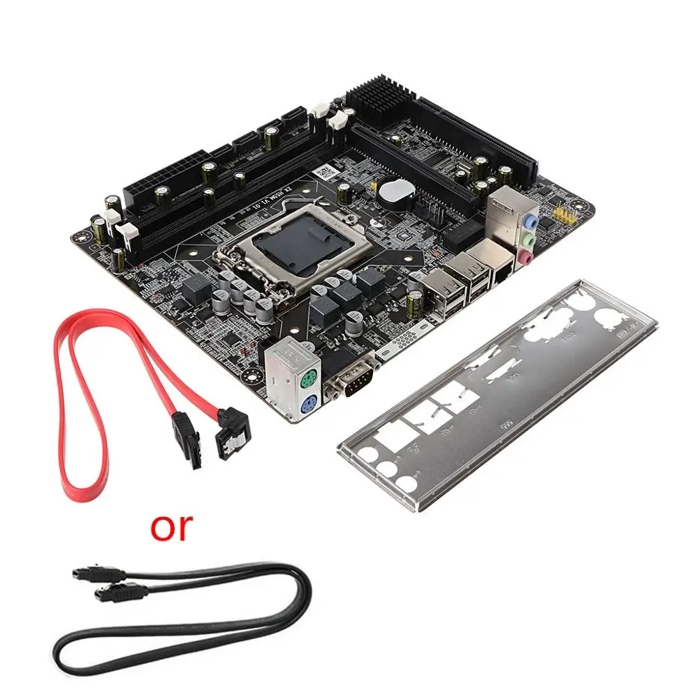 

P55-1156 Computer Mainboard Desktop Motherboard CPU High Performance Powerful USB 6 Channel