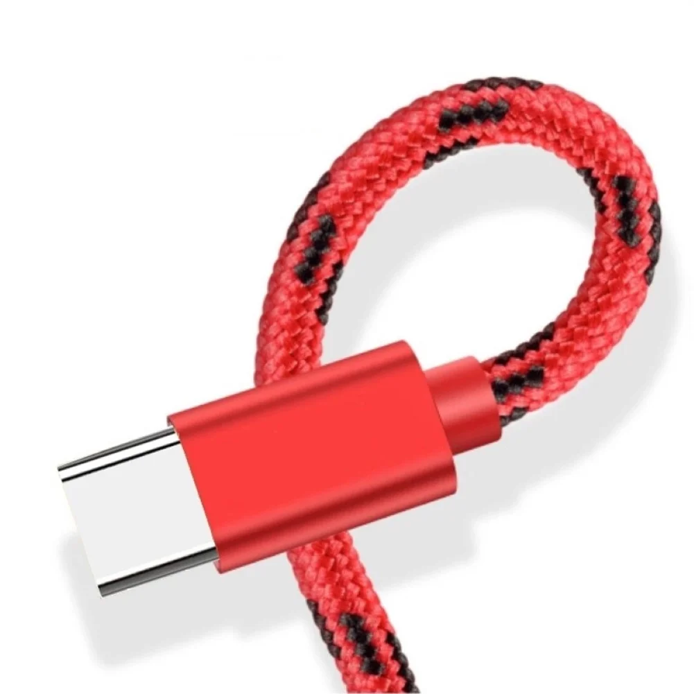 1 м нейлоновый Плетеный Кабель USB 3,0 type-C для быстрой зарядки и передачи данных для Android, кабель для зарядки мобильных телефонов, кабель для передачи данных, микро зарядное устройство
