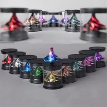 Спиннер Топ гироскоп Игрушка инерционный палец трюк гироскоп для детей красочный гироскоп Непоседа вращающийся настольный пневматический транспорт