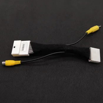 

24Pin Original Video Input Switch Reverse Camera RCA Adapter Cable For Toyota RAV4 Prado Levin Corolla Highlander Crown
