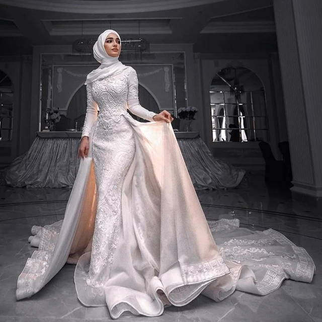 Arabic Bridal Mermaid Wedding Dresses, Arab Wedding Dresses Mermaid
