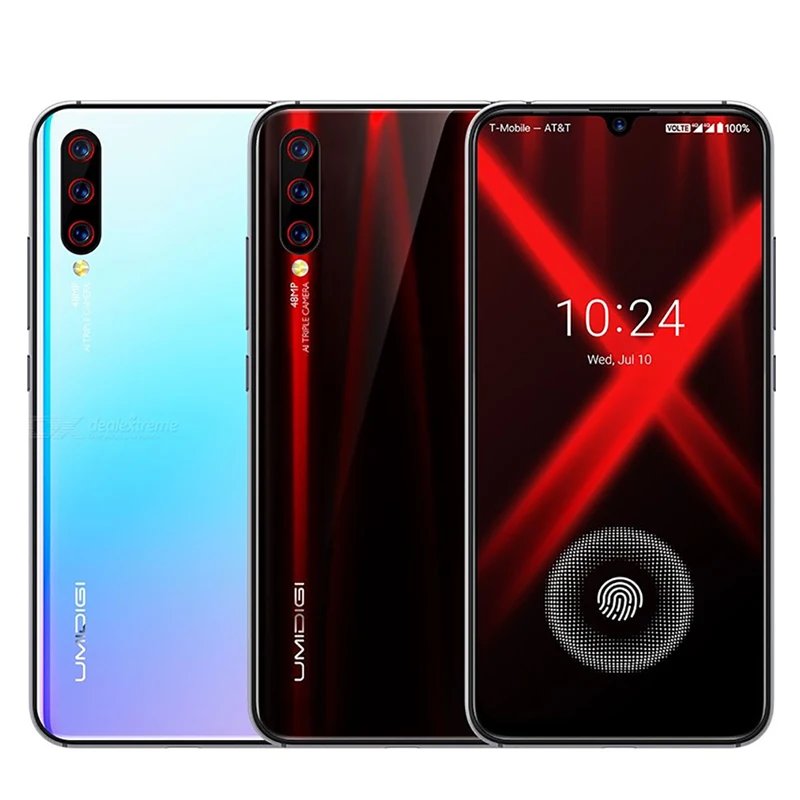 Разблокированный смартфон UMIDIGI X AMOLED экран 6 35 дюйма сканер отпечатка пальца