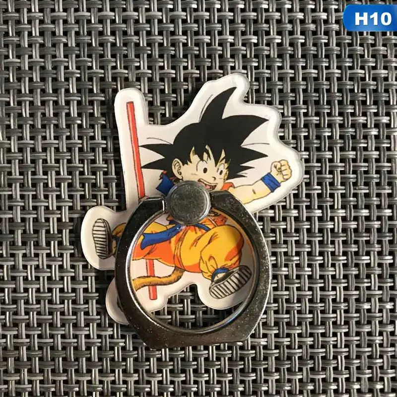 Кольцо для телефона Goku Vegeta держатель для мобильного телефона Dragon Ball Z 360 градусов смартфон Стенд для колец на палец для телефона - Цвет: H10