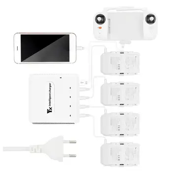 

1 for 6 Lipo Battery Charger Remote Controller Charger Fast Charging for XiaoMi FIMI X8 SE RC Quadcopter Lipo Battery