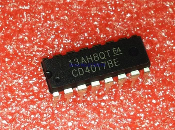 

10pcs/lot CD4017BE CD4017B CD4017 DIP-16 In Stock