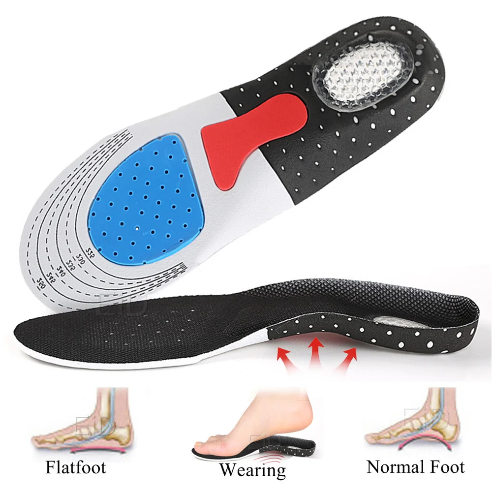 EiD Sport Einlegesohlen Memory Foam Einlegesohlen Für Schuhe Sohle Mesh Deodorant Atmungsaktive Kissen Lauf Pad Für Füße Mann Frauen Fuß schmerzen – Detail 2
