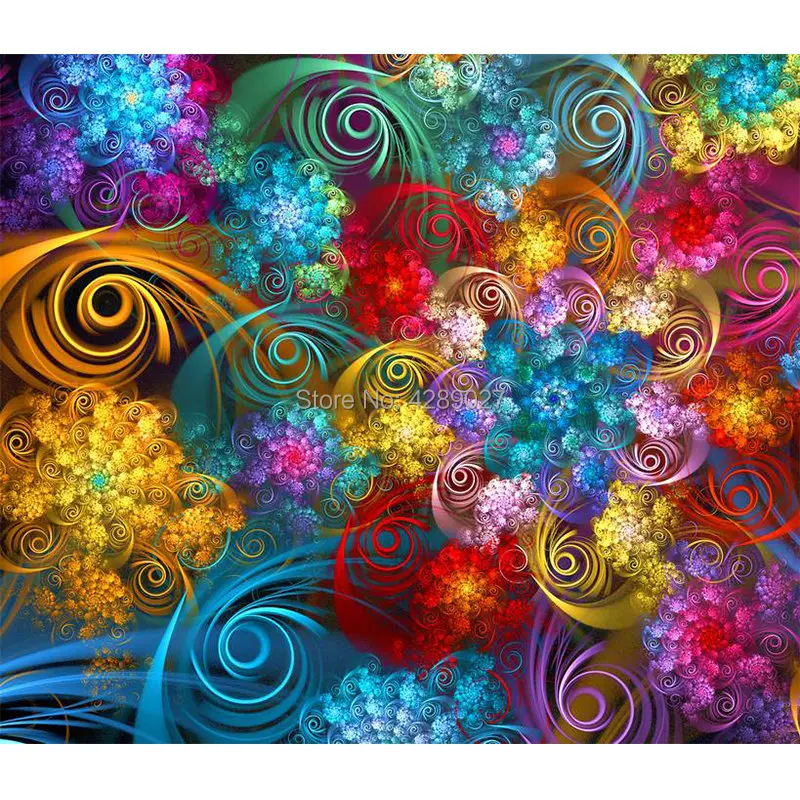 Алмазная вышивка в абстрактную полоску набор для алмазной живописи с