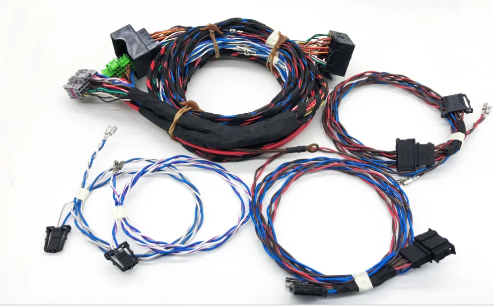 For Dynaudio sound Wiring Harness Wire Cable For VW Passat B6 PASSAT B7 R36 CC Dynaudio Wire Cable RCD510 RNS510