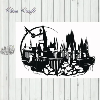 

Metal Cutting Die Magic Castle Stencil Template for DIY Embossing Paper Photo Album Gift Cards New Dies