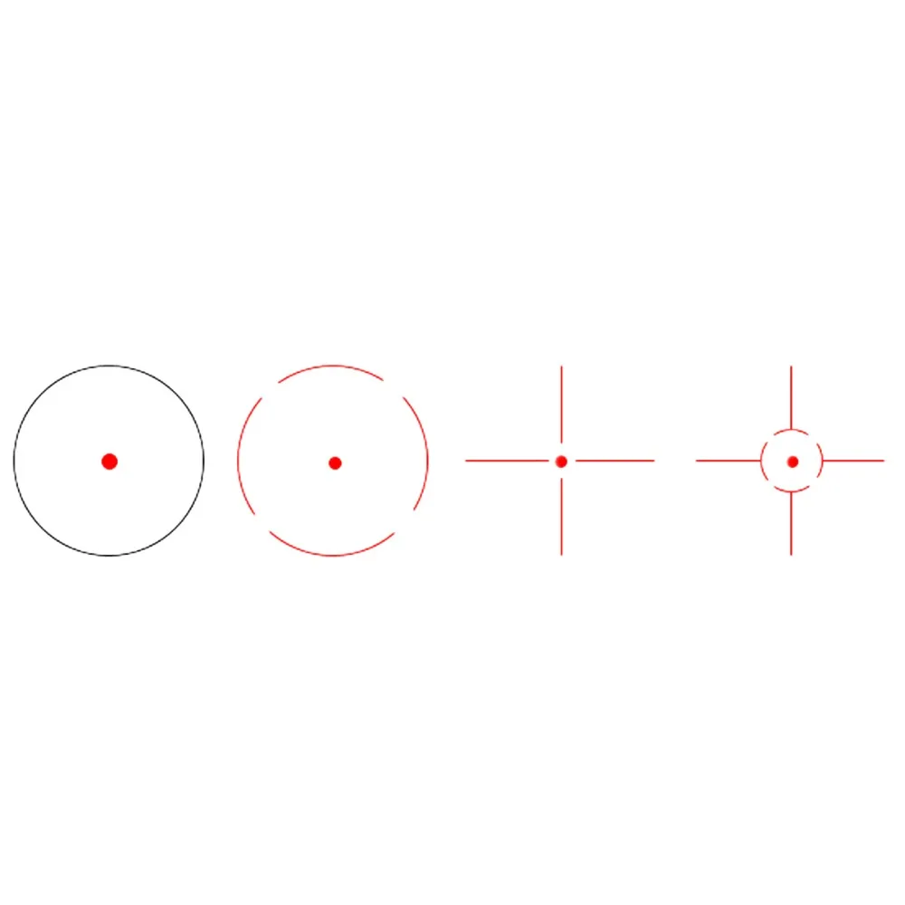 DOCTOR Red Dot прицел оптика Ravage 1x28x40 Red Dot прицел 4 Сетка рефлекторный прицел с 20 мм ткач база