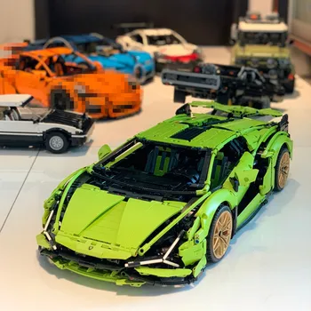 

2020 NEW Technic Lamborghinis Car SIAN Roadster Model FKP37 Fit 42115 Kit Model Building Blocks Bricks Toys Children Kid Gift
