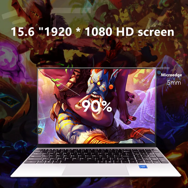 15.6 Inch Core I7 /I5 Windows 10 8GB RAM128G/ 256G/512G/1TB SSD Laptop with Backlit Keyboard Metal laptop Notebook Ultrabook-2