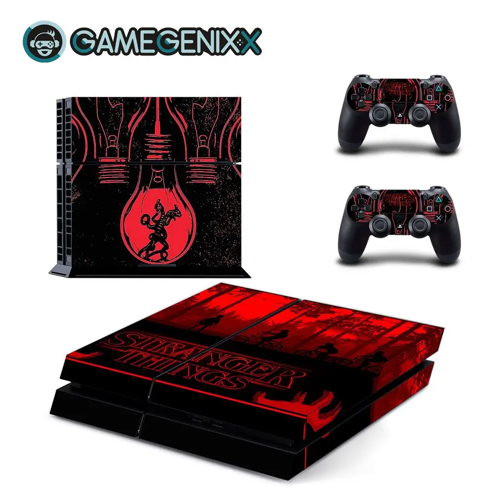 GAMEGENIXX кожи стикер Защитная Наклейка Обложка для PS4 консоли и 2 контроллеров-ужас крови
