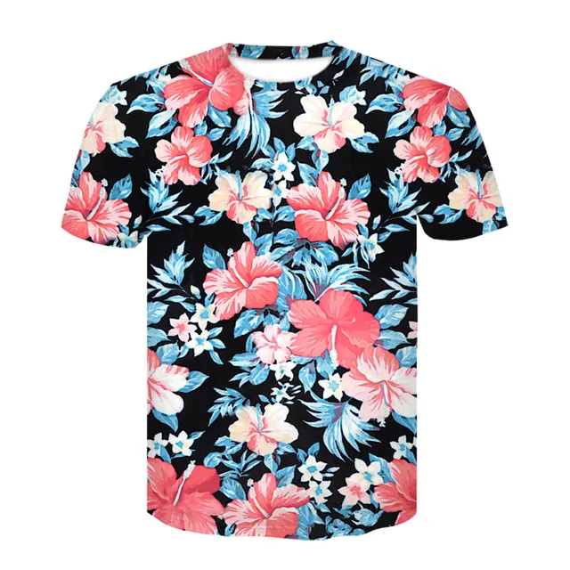 New color Beautiful sunflower flowers Harajuku 3D printed Man Woman clothing hip hop t shirt unisex short sleeve streetwear