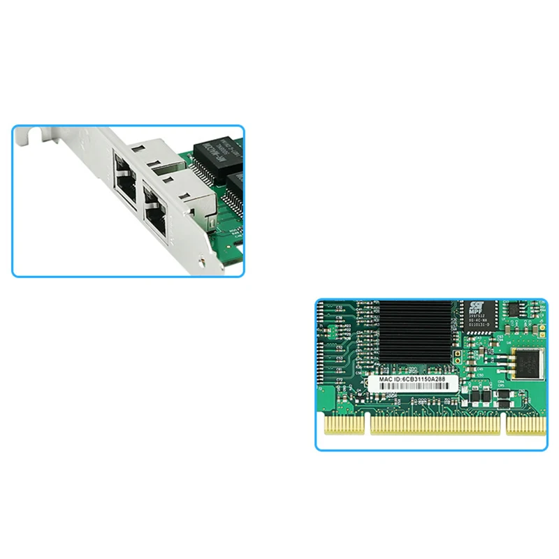 PCI Серверная сетевая карта 1000 M RJ 45 Ethernet настольный адаптер