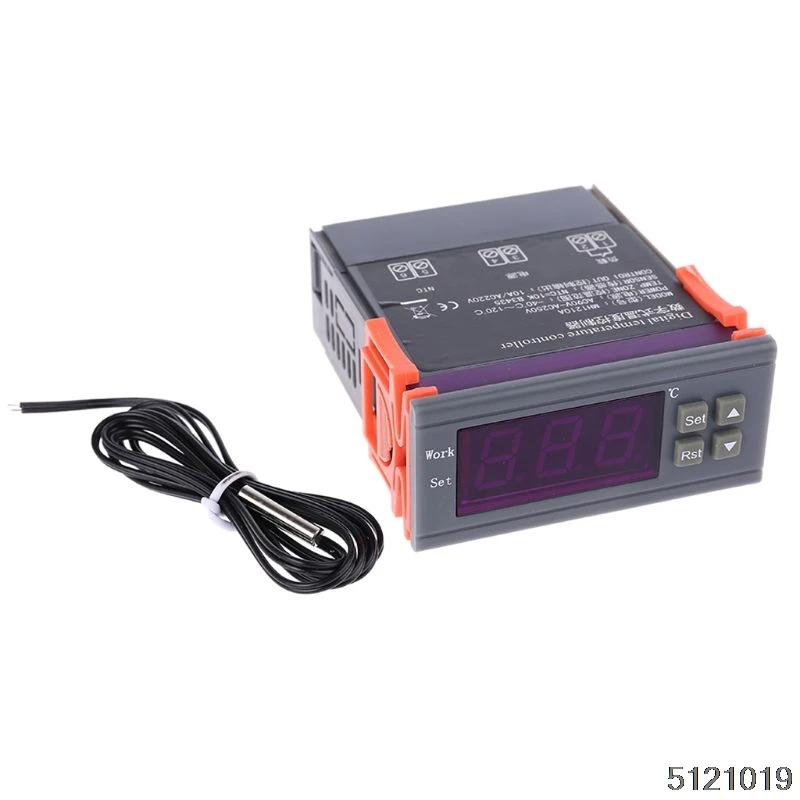 110V 220V Цифровой Температура контроллер 10A охлаждения и нагрева термостата MH-1210A