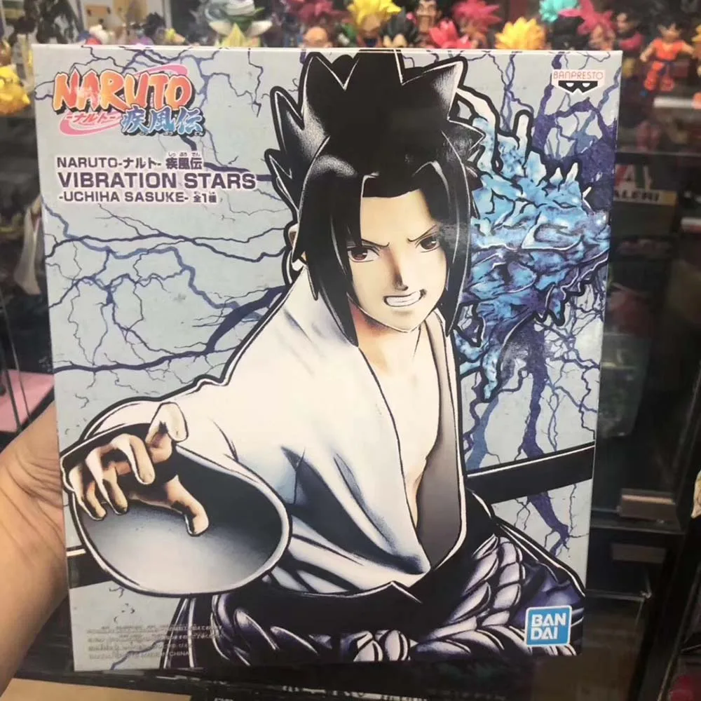 

Original Anime BANPRESTO Naruto Shippuden Vibration Stars Uchiha Sasuke PVC Model Action Figure Collection Model