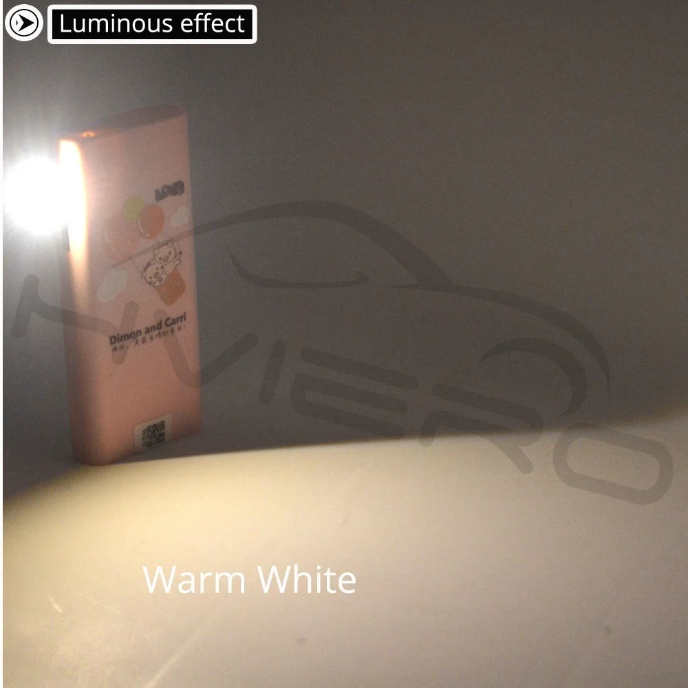 Hviero 1pcs One-sided Pocket Card Lamp Bulb Led Keychain Mini LED Energy Saving Warm White Night Light Portable Novelty Bulb USB Power