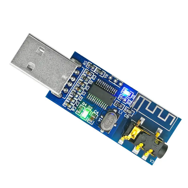 1 шт. аудио-модуль USB Bluetooth 4 0 аудио-соединение 3 5 мм плата аудиоресивера |